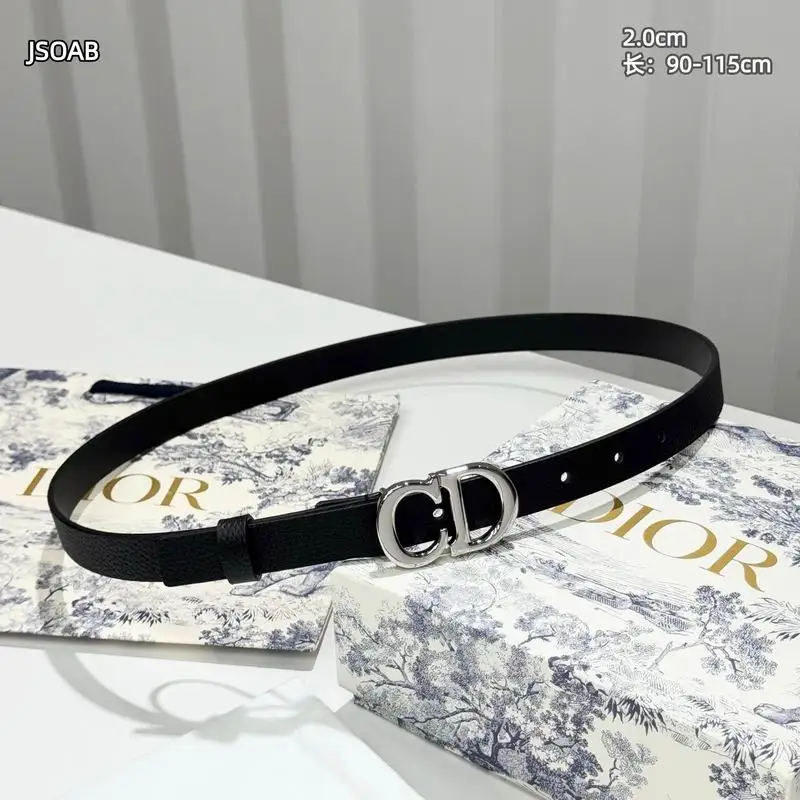 Dior belt 20mmX90-115cm 8L30
